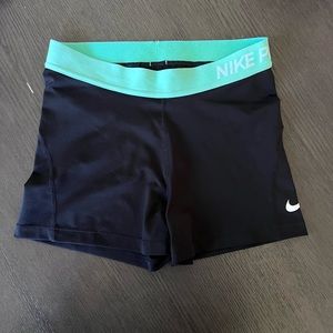Nike dry fit spandex shorts